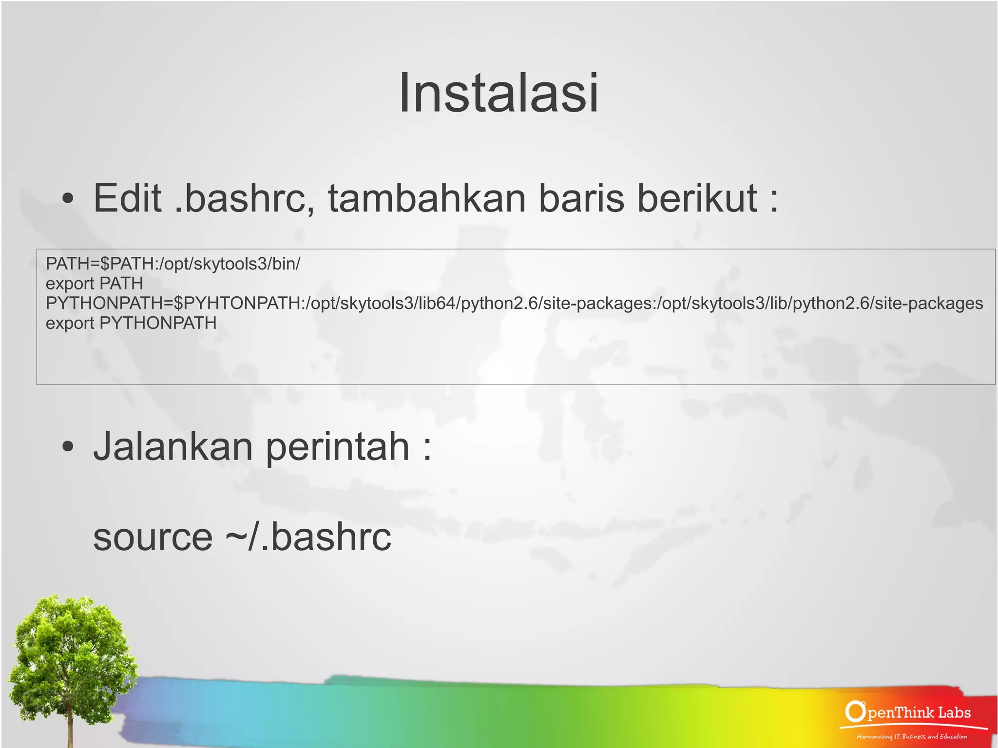 Modul SkyTools ● PgQ, sistem queuing yang ditulis menggunakan PL/pgsql, Python dan C Terdiri dari tiga layer : ● Producers ● Consumers / Subscribers ● Ticker ● Londiste, tool replikasi yang ditulis menggunakan Python, menggunakan PgQ sebagai event transport ● Walmgr, script yang akan mensetup WAL archiving, melakukan backup awal, dan menjalankan WAL archive dan restore. 