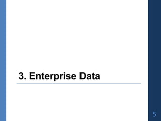 3. Enterprise Data
5
 