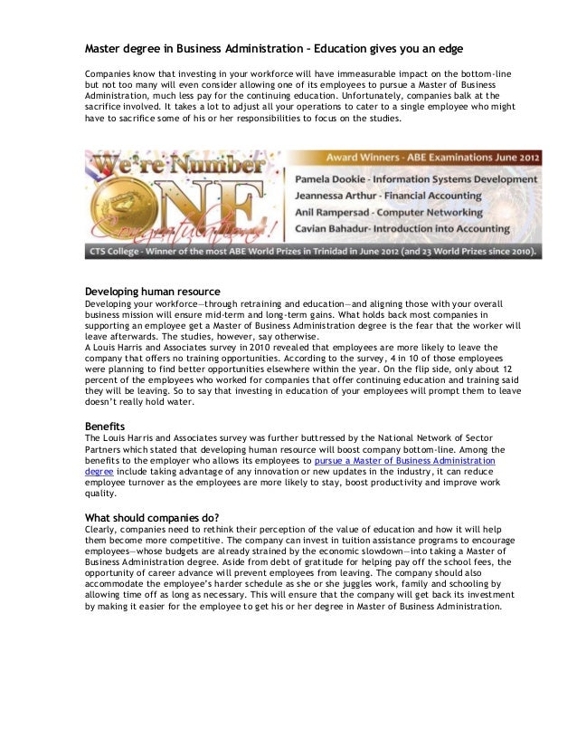 online educational administration degree
