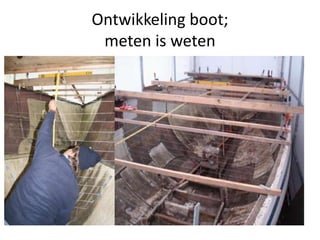 Ontwikkeling boot;
meten is weten

 