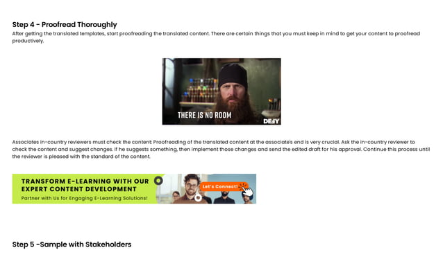 Master eLearning Translation in 7 Simple Steps | PDF