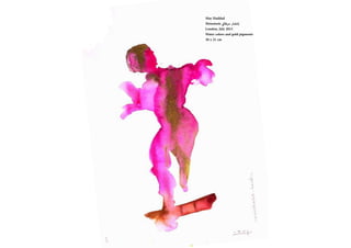 May Haddad
Metastasis ??????? ????????
London, July 2015
Water colors and gold pigments
30 x 21 cm
 