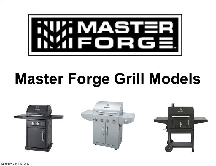 burners for master forge grill