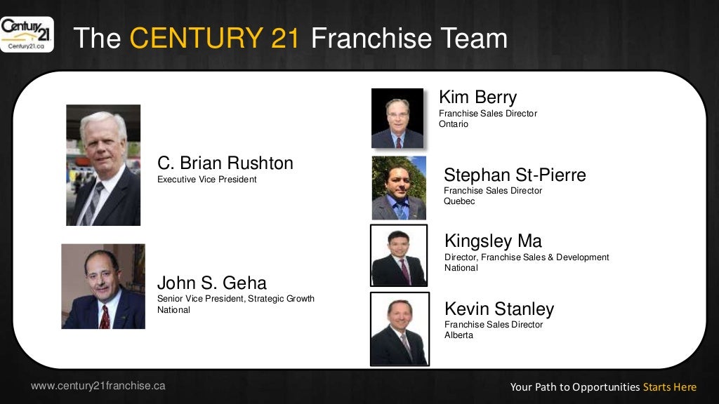 CENTURY 21 Canada Franchise Sales