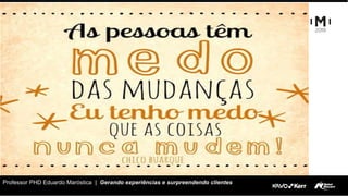 Professor PHD Eduardo Maróstica | Gerando experiências e surpreendendo clientes
 