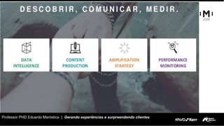 Professor PHD Eduardo Maróstica | Gerando experiências e surpreendendo clientes
 