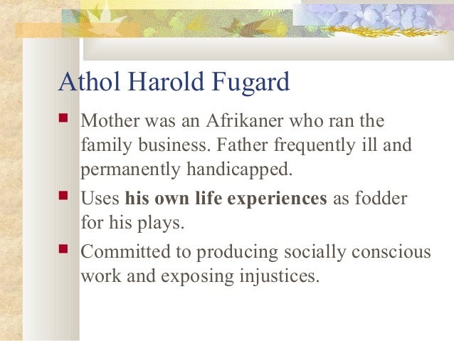 a literary analysis of master harold by athol fugard Need help with master harold and the boys in athol fugard's master harold and the boys check out our revolutionary side-by-side summary and analysis. a literary analysis of master harold by athol fugard Need help with master harold and the boys in athol fugard's master harold and the boys check out our revolutionary side-by-side summary and analysis.