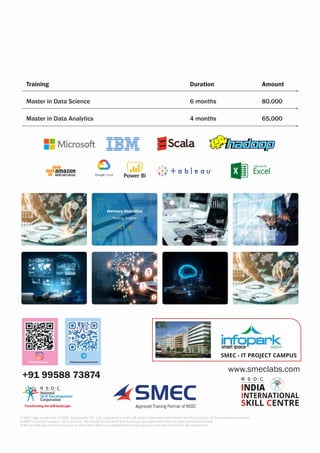 Master in Data Science and Analytics | PDF