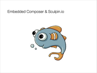 Embedded Composer & Sculpin.io

 