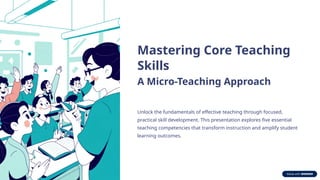 Mastering-Core-Teaching-Skills. One by onepptx | PPTX
