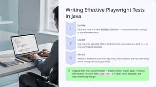 Cross Browser Testing in Playwright (Java) | PPTX