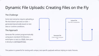 File Upload & Download in Playwright (Java) | PPTX