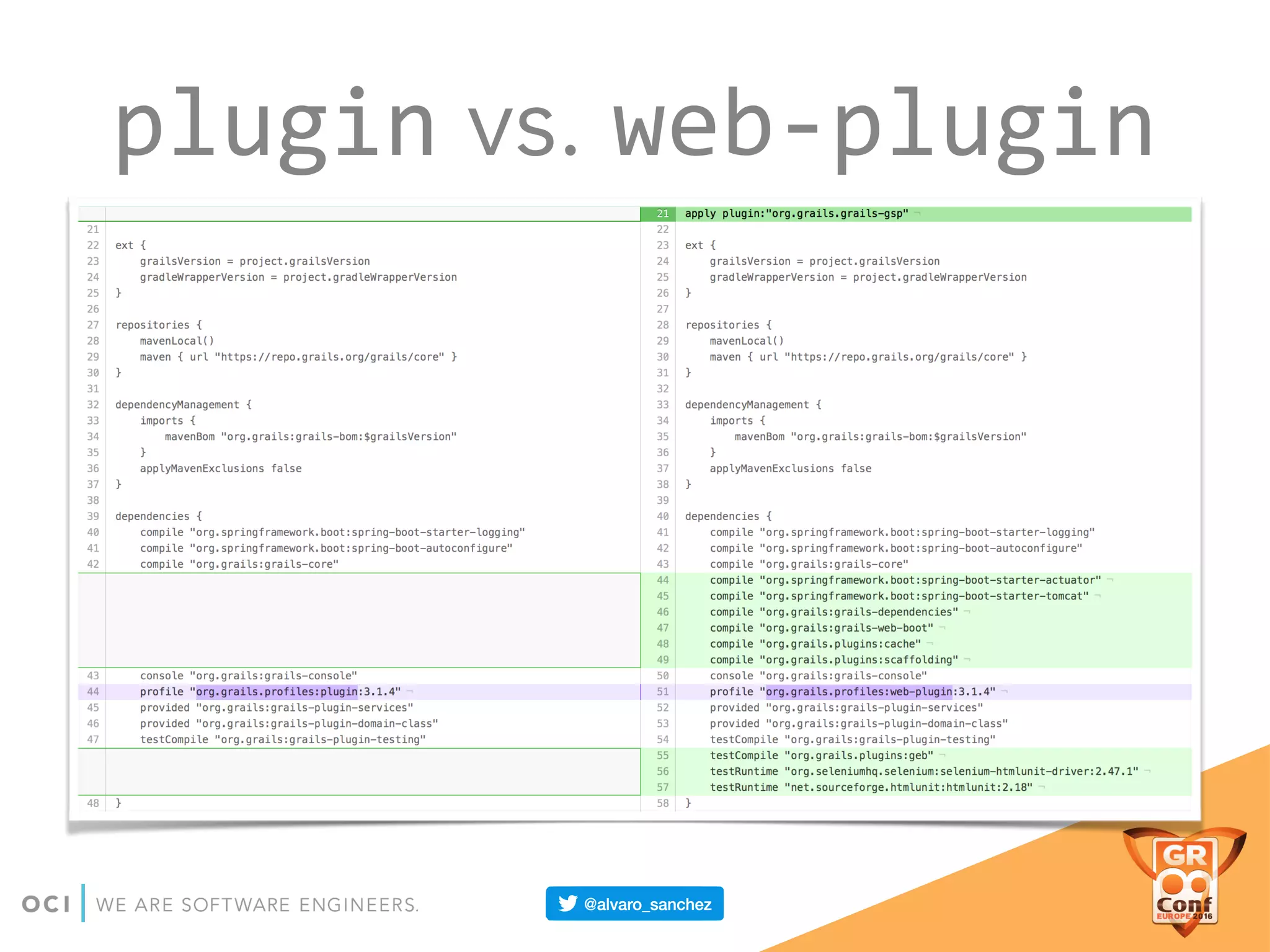 plugin vs. web-plugin
 