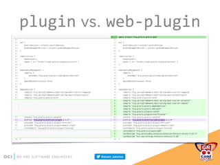 plugin vs. web-plugin
 