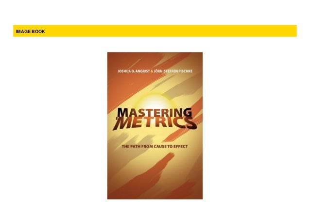 Kindle Exclusive deals Mastering 'metrics: The Path from ...