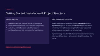 Neoload Setup Mastering-Performance-Engineering-with-NeoLoad. | PPTX