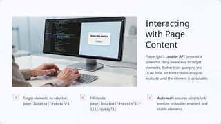 Browser and Page Handling in Playwright (Java) | PPTX