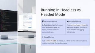 Base Test Setup in Playwright (Java) | PPTX