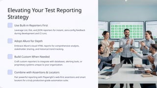 Test Reporting in Playwright (Java) Automation Framework | PPTX