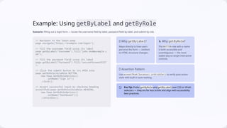 Handling Web Elements in Playwright (Java) | PPTX