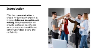 Communication Mastery: Transform Your English Proficiency | PPTX