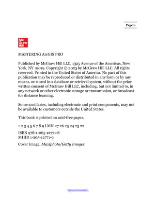 Mastering ArcGIS Pro 2nd edition 2023.pdf