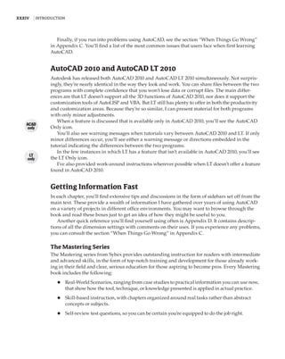 Mastering Auto Cad 2010 | PDF