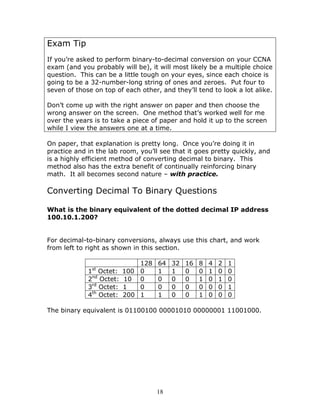 Mastering binary math_and_subnetting | PDF
