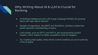Llm Algorithm For Cv Ranking Mastering Blog Writing Strategies to Rank for AI Overview & LLM in 2025.pdf