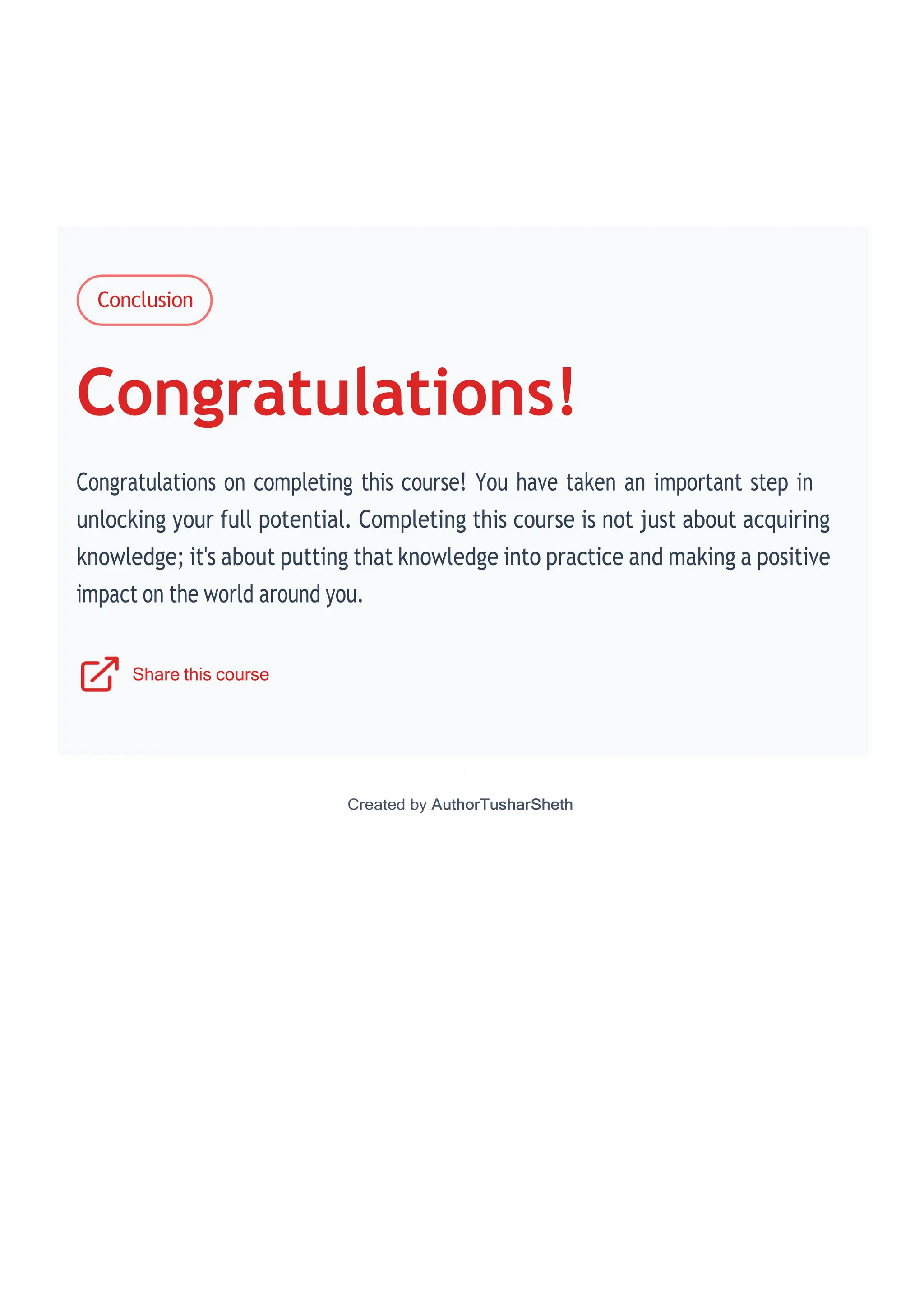 Congratulations!
Share this course
 