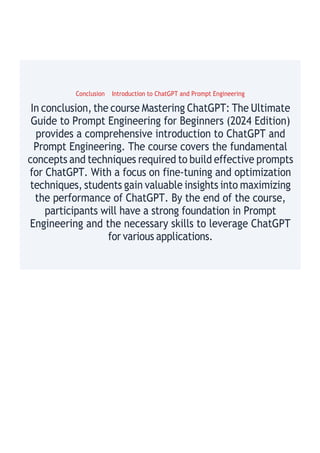 Mastering Chatgpt The Ultimate Guide To Prompt Engineering For ...