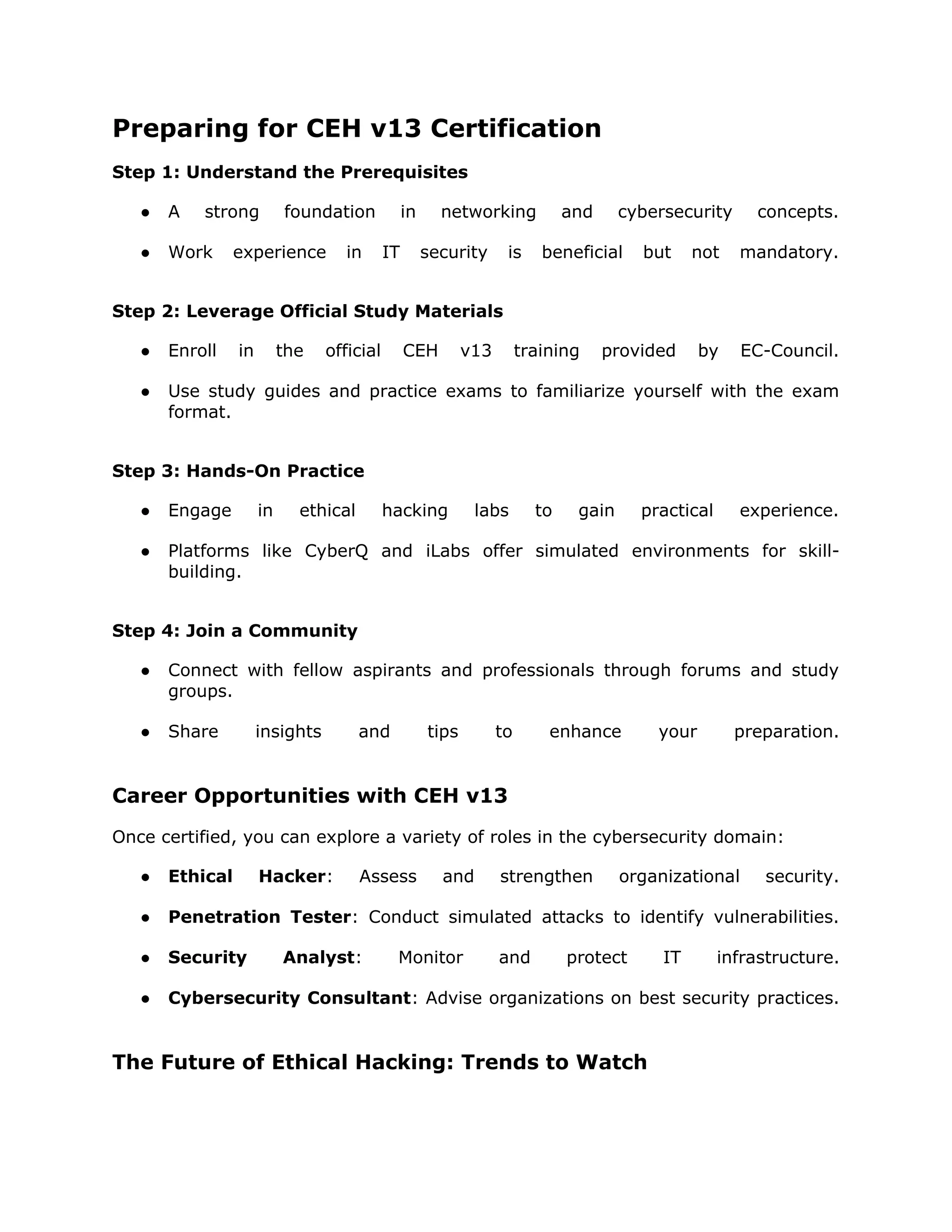 Mastering Cybersecurity with CEH v13_ Your Guide to Success.docx