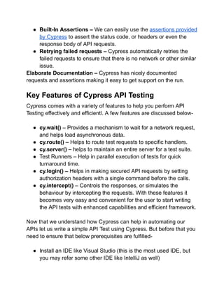 Mastering Cypress Api Testing A Comprehensive Guide With Examples Pdf Mastering Cypress Api Testing A Comprehensive Guide With Examples Pdf
