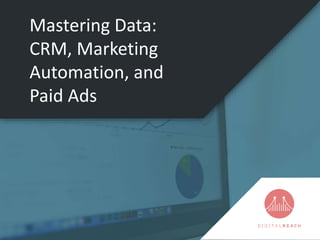 Mastering Data:
CRM, Marketing
Automation, and
Paid Ads
 
