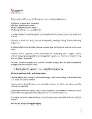 Mastering Design Control, Risk Assessment & Regulatory Compliance in ...