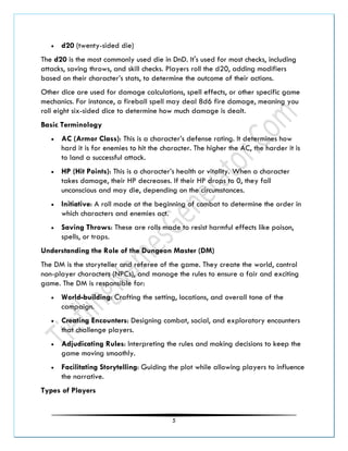 Mastering Dungeons & Dragons | A Comprehensive Guide.pdf