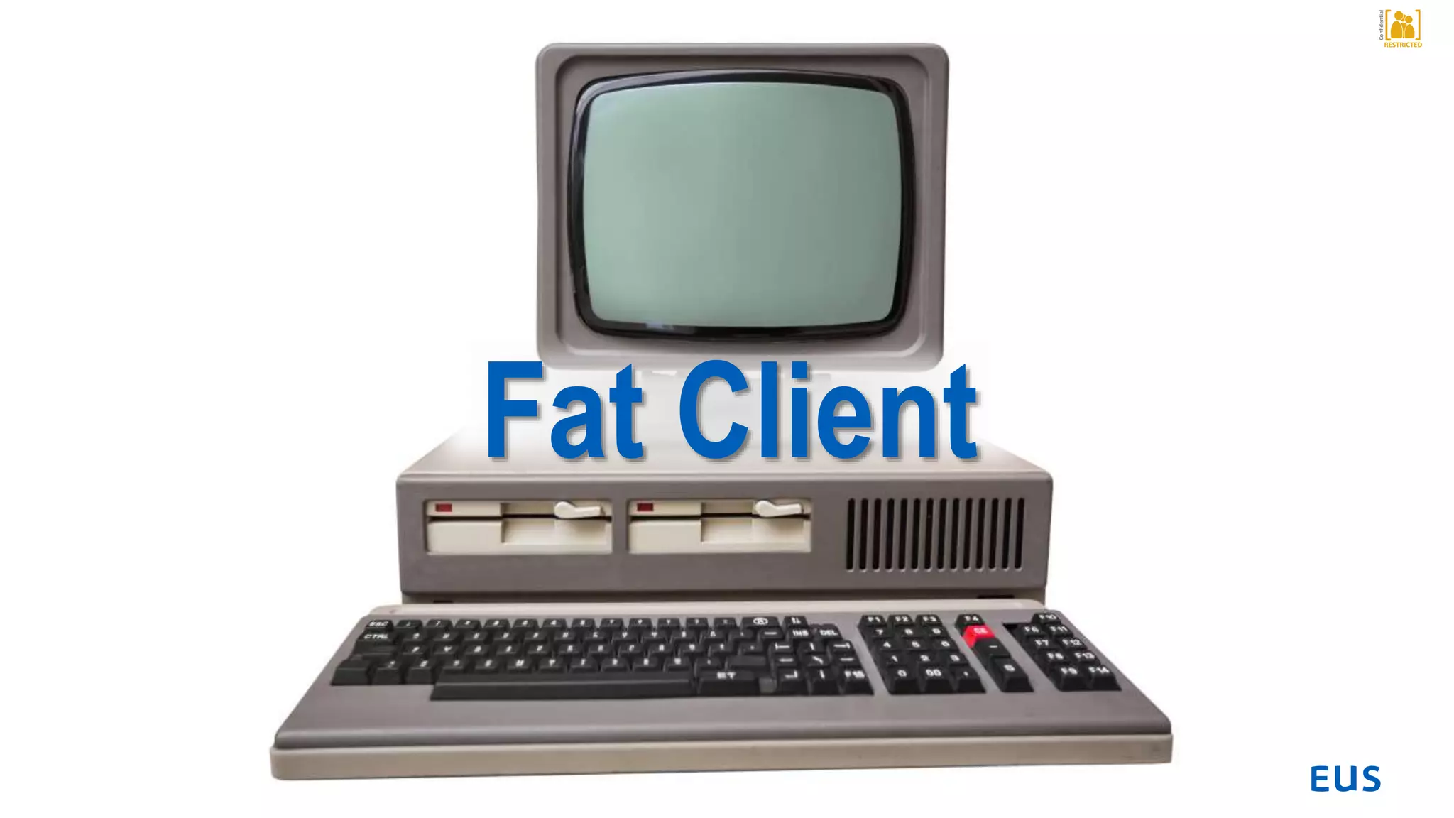 RESTRICTED
Confidential
Fat Client
 
