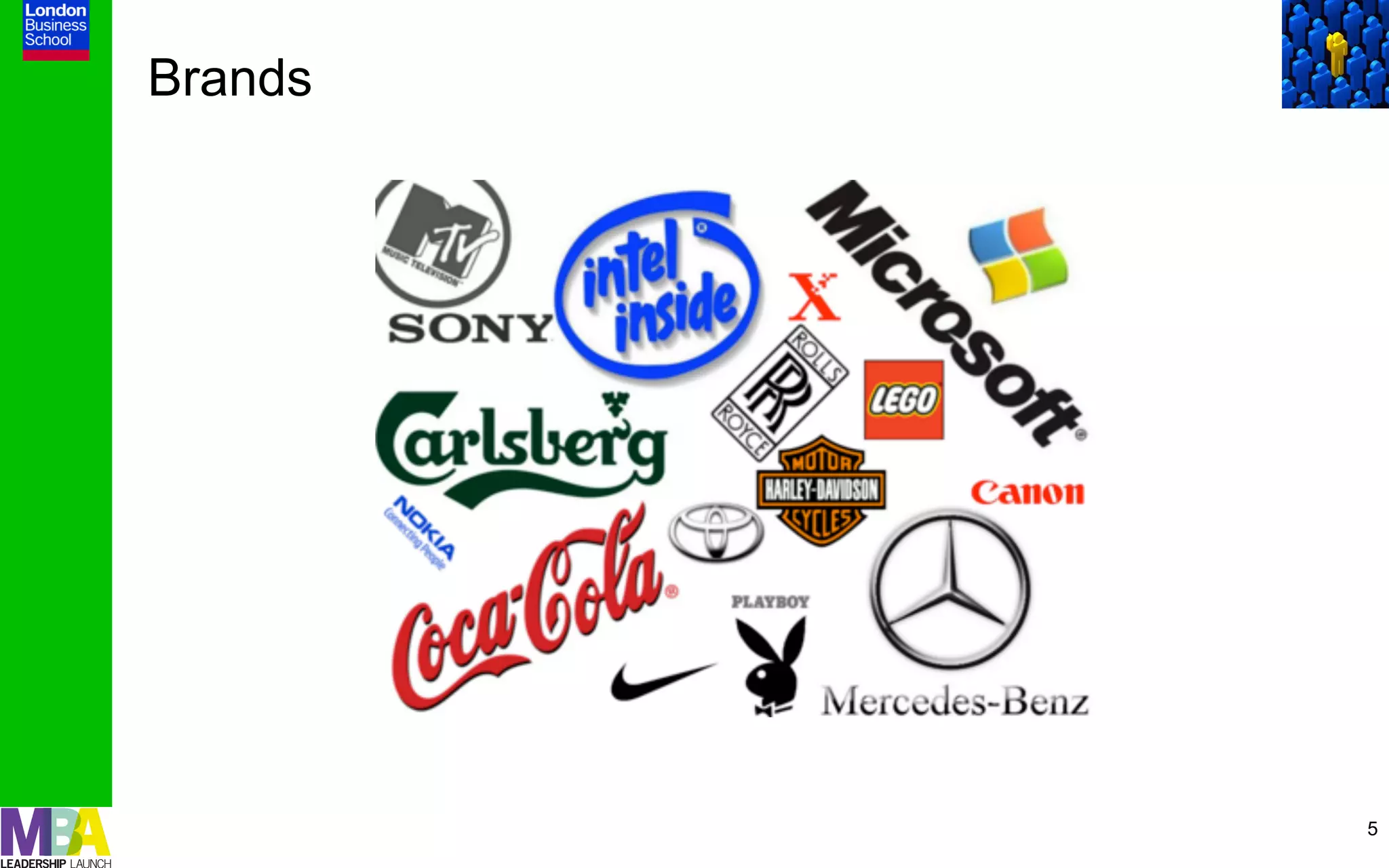 Brands




         5
 
