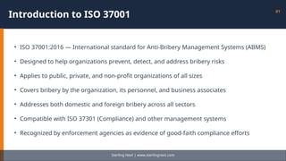 Mastering ISO 37001 Lead Implementer: Anti Bribery System ...