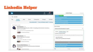 Linkedin Helper
 