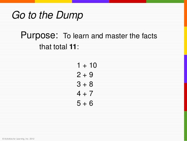 Mastering Math Facts with Card Games