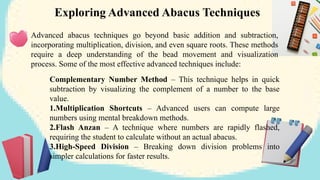 Mastering Mental Math Exploring Advanced Abacus Techniques in ...