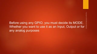 Part-1 : Mastering microcontroller with embedded driver development | PPTX