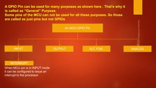 Part-1 : Mastering microcontroller with embedded driver development | PPTX
