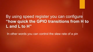 Part-1 : Mastering microcontroller with embedded driver development | PPTX