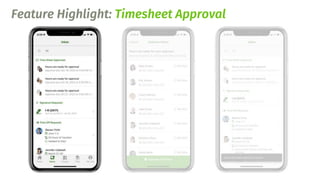 Feature Highlight: Timesheet Approval
 
