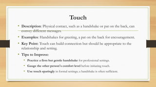 Touch In Communication Mastering Nonverbal Communication Skills.pptx
