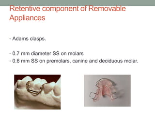 Mastering orthodontic appliances | PPTX