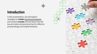 Mastering Prompt engineering strategies for your business | PDF