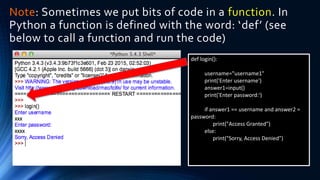 Mastering Python lesson 3a | PPTX